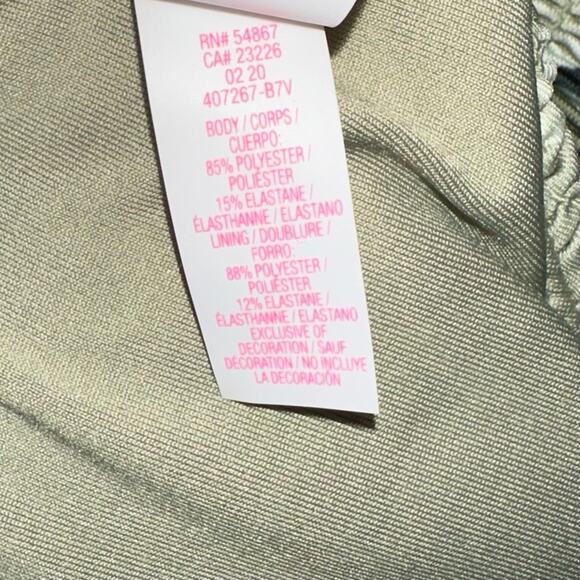 Victoria’s Secret Smocked Green Bralette Bikini Top Size Small - Picture 9 of 12